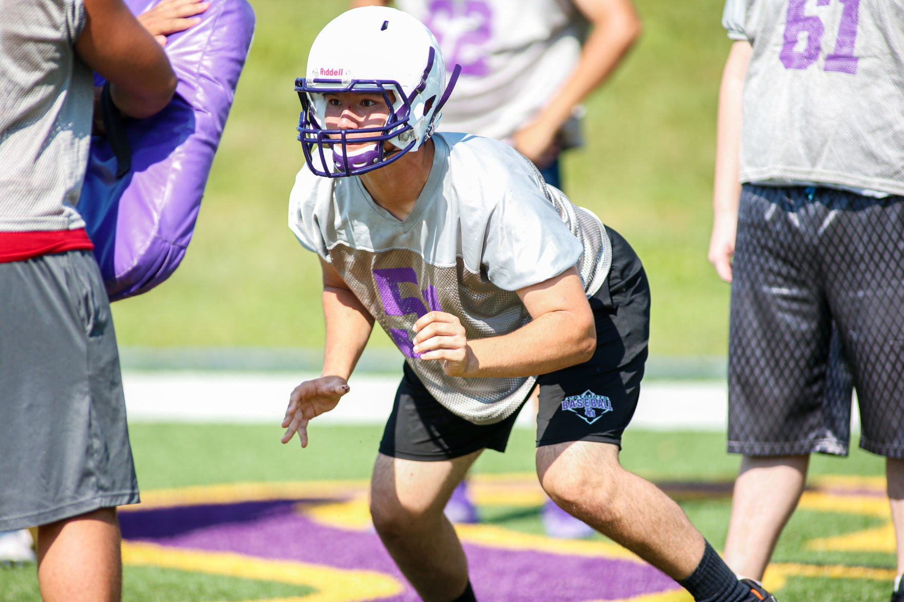 Patrick Henry football practice